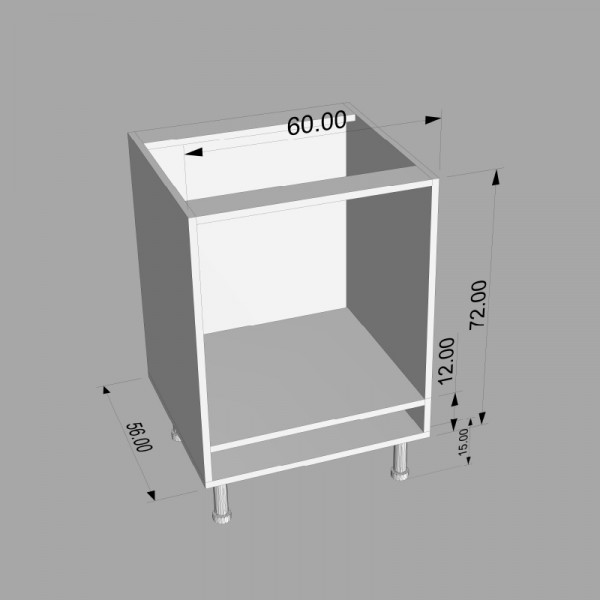 Low white kitchen cabinet...